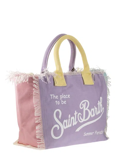 Shop Mc2 Saint Barth Vanity Canvas Shoulder Bag