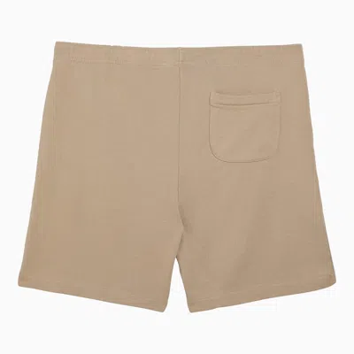 Shop Polo Ralph Lauren Beige Cotton Sports Bermuda Shorts