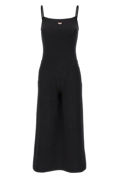 Shop Diesel Women 'd-italia' Dress In Black
