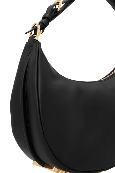 Shop Fendi Women 'graphy' Small Handbag In Black