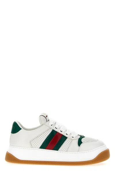 Shop Gucci Men 'screener' Sneakers In Multicolor