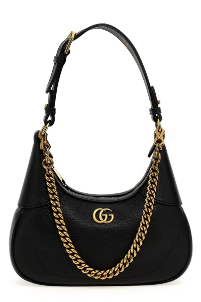 Shop Gucci Women 'aphrodite' Small Shoulder Bag In Black