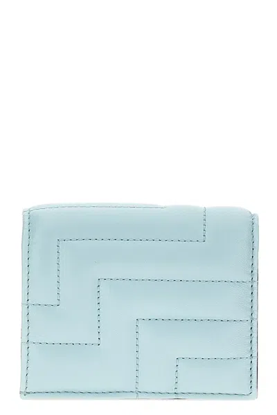 Shop Jimmy Choo Women 'hanne' Wallet In Blue