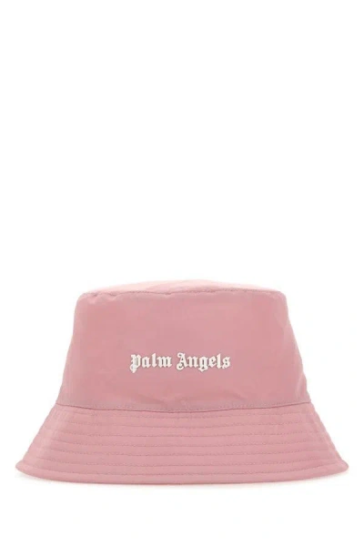 Shop Palm Angels Woman Pink Polyester Hat