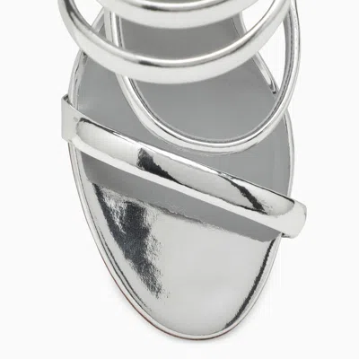 Shop René Caovilla Cleo 105 Silver Sandal Women