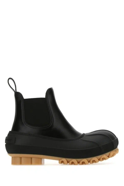 Shop Stella Mccartney Woman Black Alter Mat And Rubber Duck City Ankle Boots