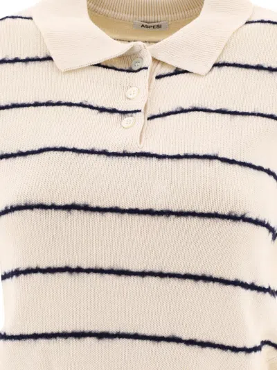 Shop Aspesi Striped Polo Shirt