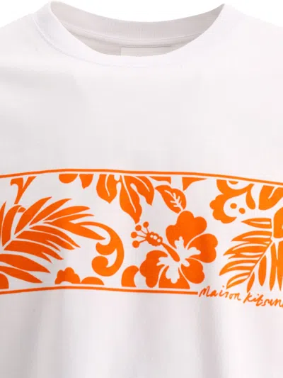 Shop Maison Kitsuné "tropical Band" T Shirt