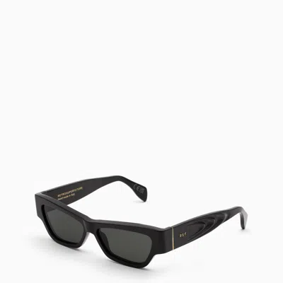 Shop Retrosuperfuture Nameko Black Sunglasses