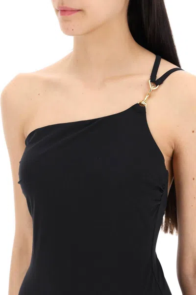 Shop Tory Burch One Shoulder Swimsuit With