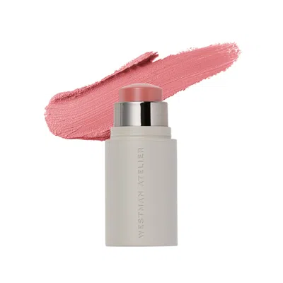 Shop Westman Atelier Cream Blush Stick In Dusty Pink