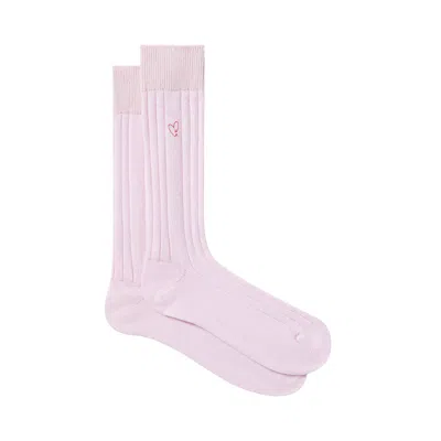 Shop Westman Atelier Cashmere Socks In Pink