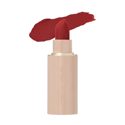 Shop Westman Atelier Lip Suede Matte Lipstick In Ma Biche - Spanish Red