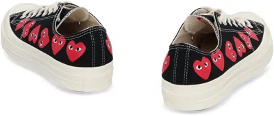 Shop Comme Des Garçons Play Converse X  - Chuck 70 Low-top Sneakers In Black