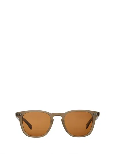 Shop Garrett Leight Sunglasses In Matte Olio