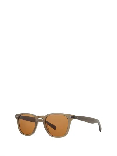 Shop Garrett Leight Sunglasses In Matte Olio