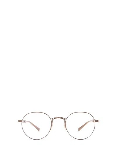 Shop Mr Leight Mr. Leight Eyeglasses In Bronze-citrine
