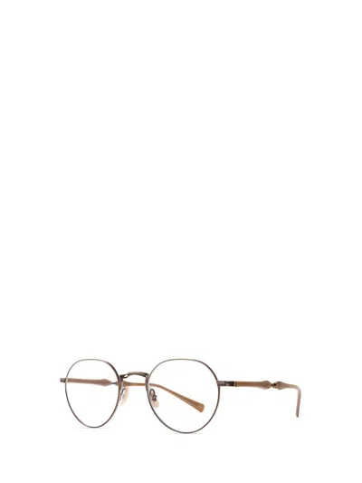 Shop Mr Leight Mr. Leight Eyeglasses In Bronze-citrine