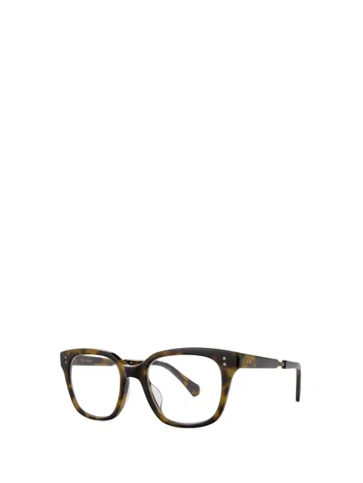 Shop Mr Leight Mr. Leight Eyeglasses In Yellowjacket Tortoise-antique Gold