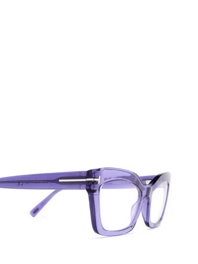 Shop Tom Ford Eyewear Eyeglasses In Lilac