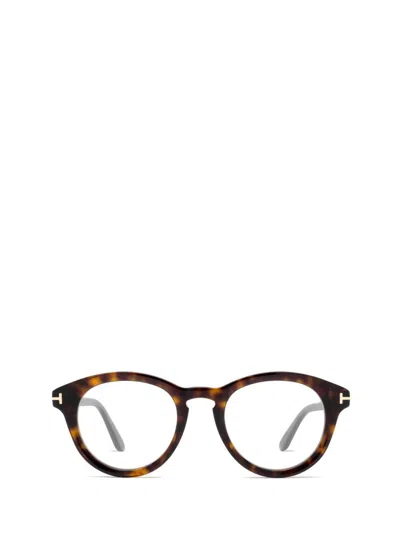 Shop Tom Ford Eyewear Eyeglasses In Dark Havana