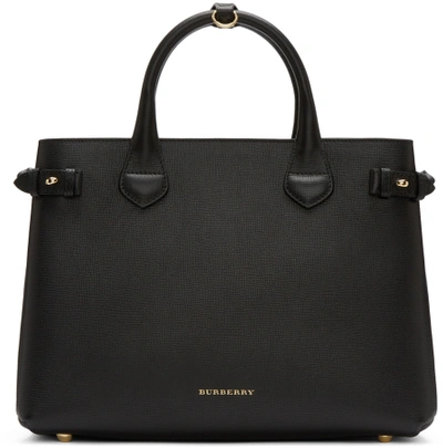 Burberry black banner bag clearance