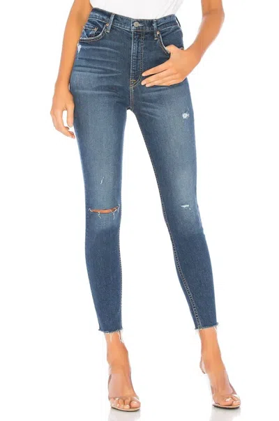 Shop Grlfrnd Kendall High Rise Skinny Jean In Fox Fire In Multi