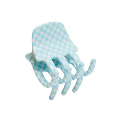 Shop Machete Mini Claw In Blue Checker