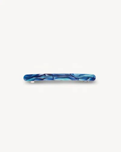 Shop Machete Slim Paris Barrette In Capri In Blue