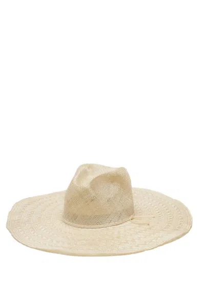 Shop Wyeth Merrick Hat In Natural In White