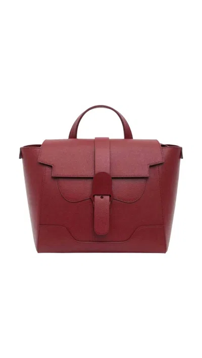 Shop Senreve Midi Maestra Bag In Merlot In Red