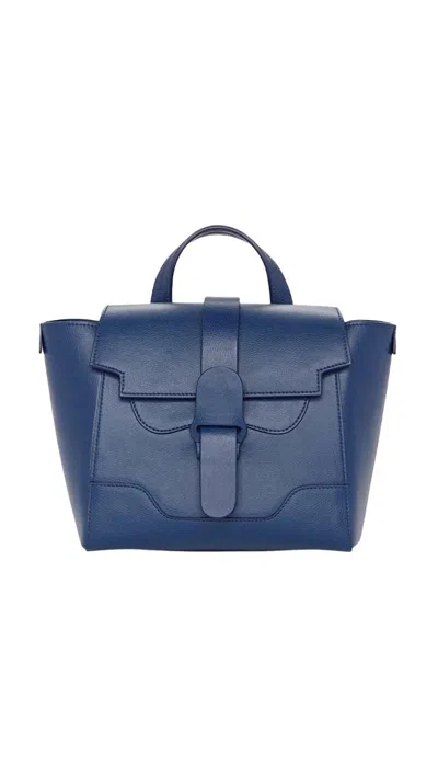 Shop Senreve Mini Maestra Bag In Marine In Blue