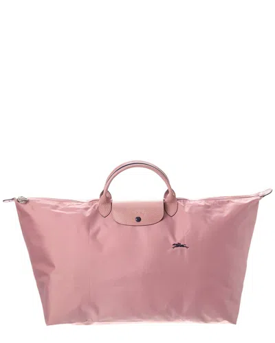 Shop Longchamp Le Pliage Xl Sac De Voyage Nylon Tote In Pink