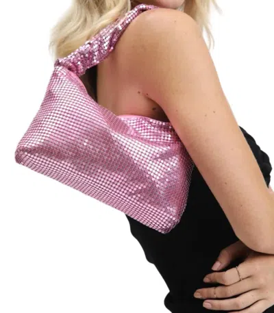 Shop Urban Expression Abbie Shoulder Bag In Hot Pink