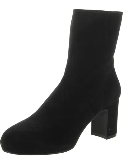 Shop Stuart Weitzman Womens Suede Comfort Ankle Boots In Black