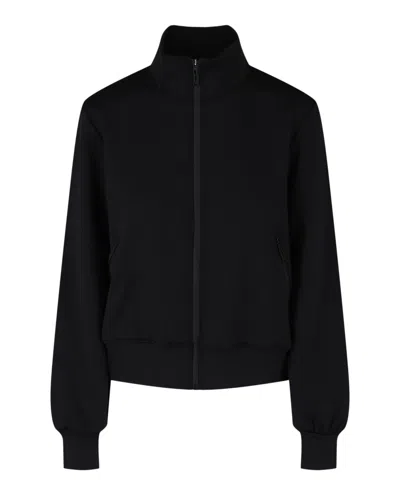 Shop Off-white Side Stripe Track Jacket In Black