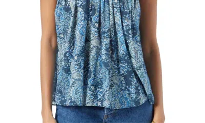 Joie Fern Cotton Tank Top In Regatta Multi In Multi