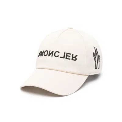 Shop Moncler Grenoble Caps In White