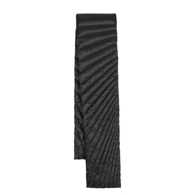 Shop Moncler X Rick Owens Scarves In Black