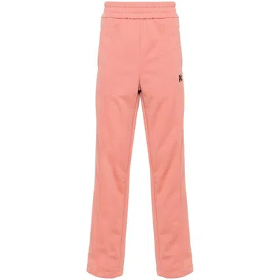 Shop Palm Angels Pants In Pink