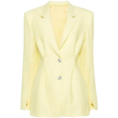 Shop Del Core Jackets In Yellow