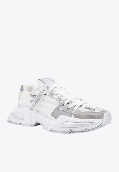 Shop Dolce & Gabbana Airmaster Ultra-light Sneakers In White