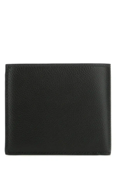 Shop Balenciaga Man Black Leather Wallet