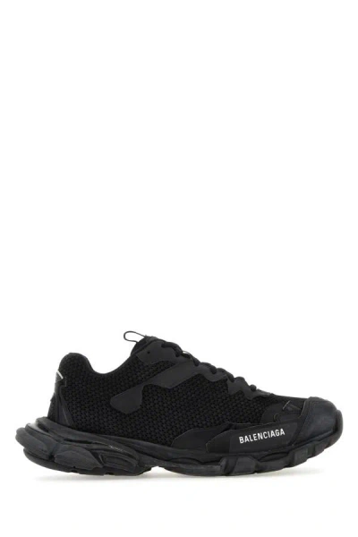 Shop Balenciaga Man Sneakers In Black