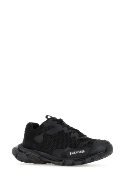Shop Balenciaga Man Sneakers In Black