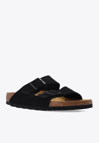 Birkenstock Buckle-strap Sandals In Black