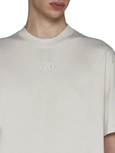 Shop M44 Label Group 44 Label Group T-shirts And Polos In Dirty White+44 Gaffer Print
