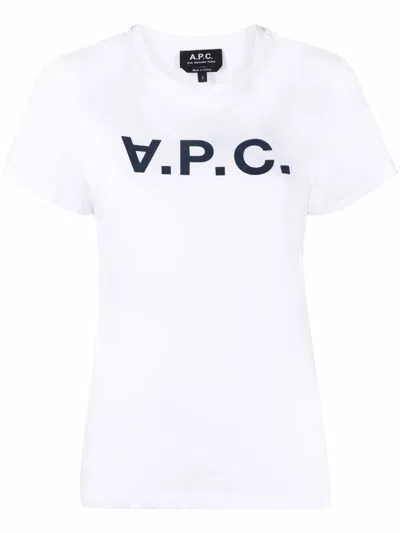Shop Apc A.p.c. T-shirt Clothing In White