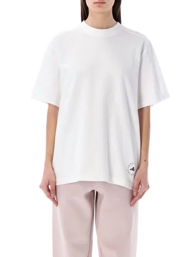 Shop Adidas By Stella Mccartney Truecasuals Logo T-shirt In White