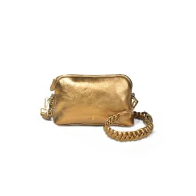 Shop Bell & Fox Layla Crossbody Bag In Metallic